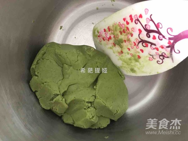 抹茶莎布雷酥球