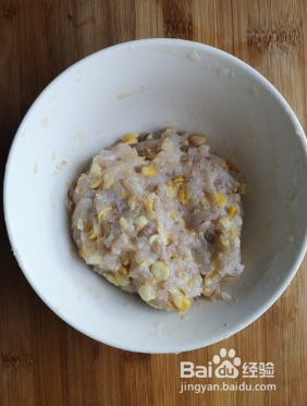 玉米虾饼的做法