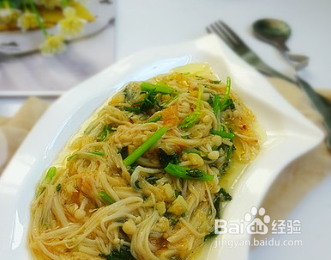 蒜香味金针菇