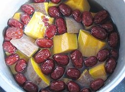 南瓜红枣杂粮粥