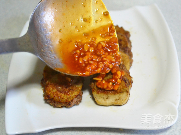 方便美味的台面儿菜—香煎酿肉杏鲍菇