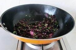 苋菜炒饭的做法