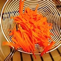 如何制作杏鲍菇炒三丝