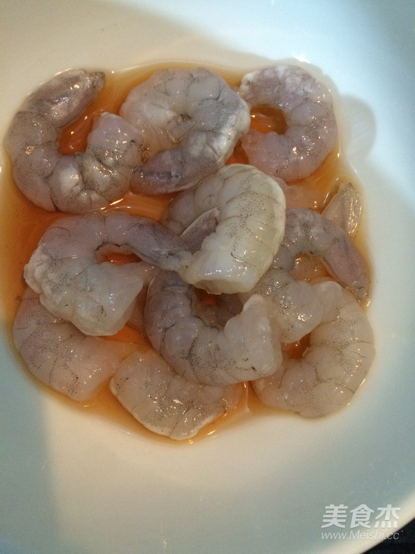无油版虾仁裹蛋
