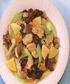 肉类（一）：[14]简单香菇炒肉片