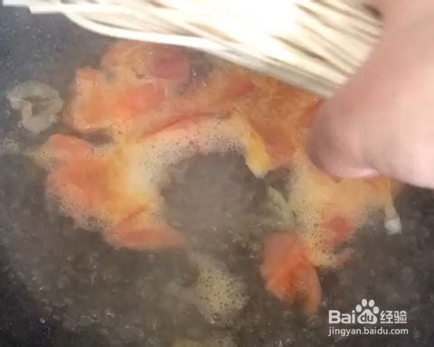 做西红柿鸡蛋面妈妈的味道的教程