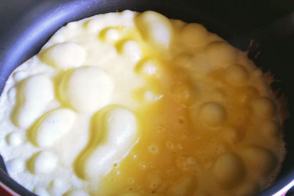 奶油水果可丽饼