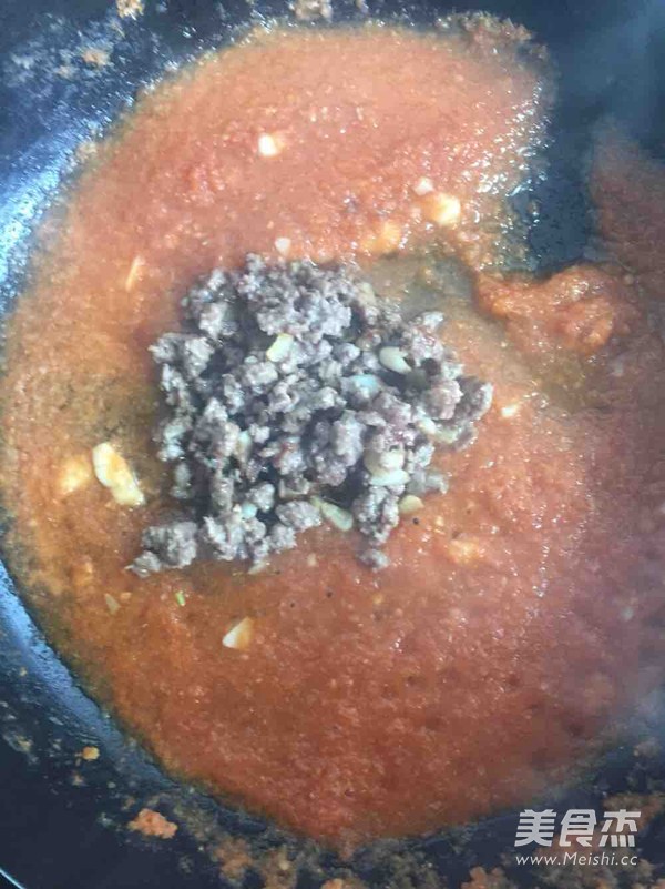 蕃茄牛肉意大利面