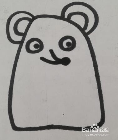 小老鼠的画法 小老鼠的简笔画