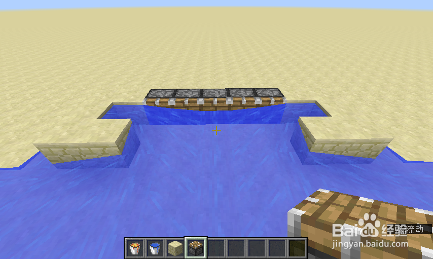 我的世界高效红石刷石机