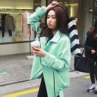 服装搭配之试车斗篷搭