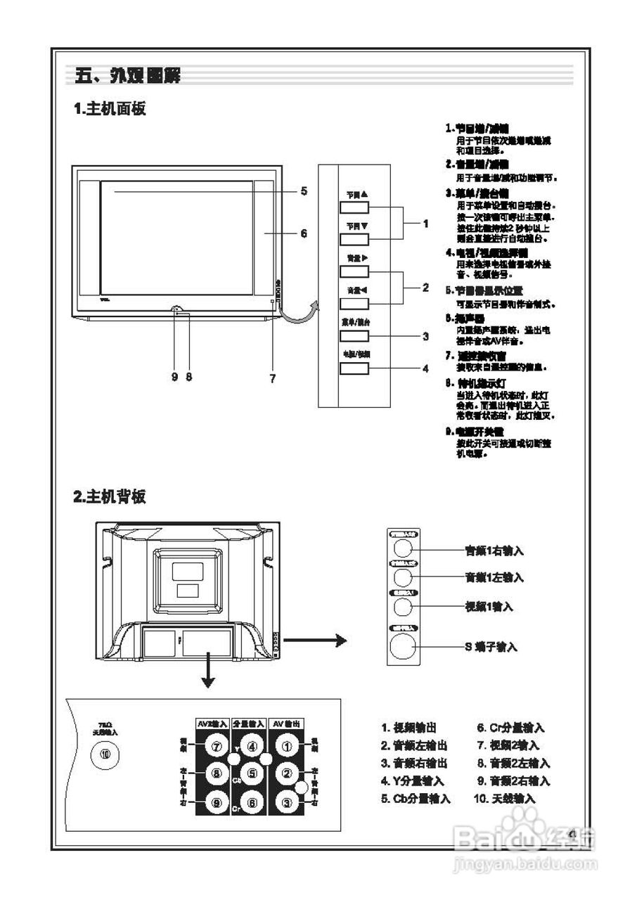 TCL王牌AT25181彩电使用说明书