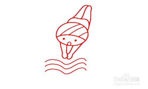 简笔画跳水的男孩如何画?