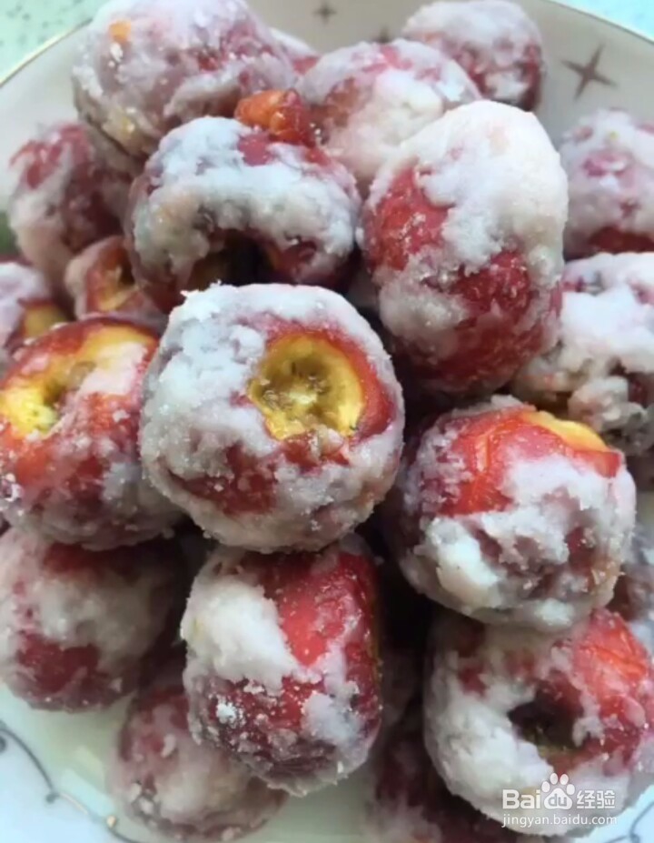 如何制作山楂糖雪球?