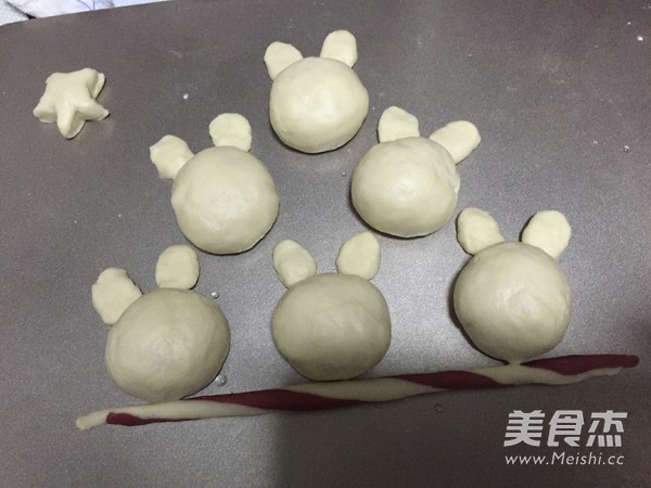 可妮兔圣诞面包