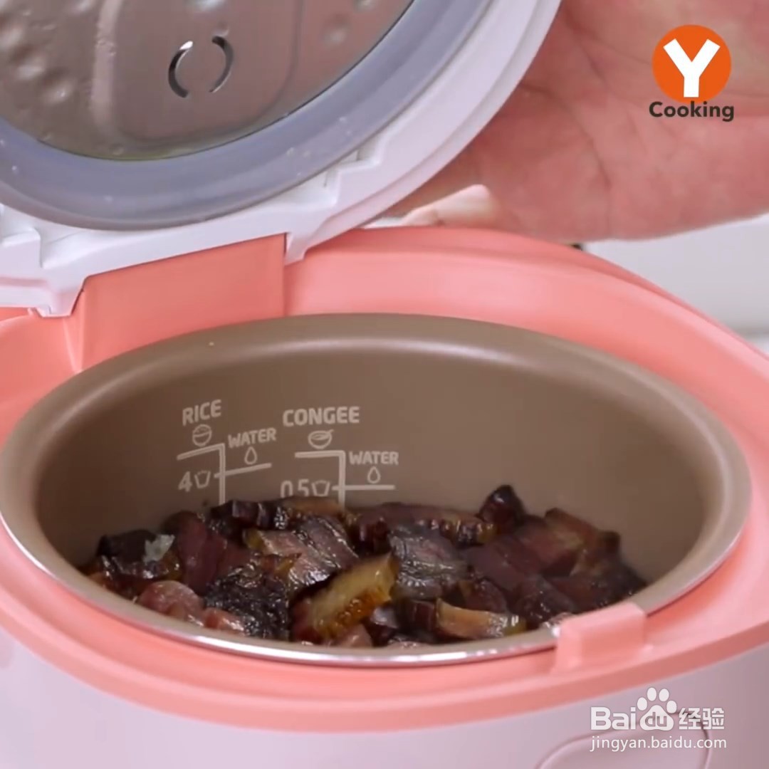正统港式腊肠煲饭，锅巴香脆好吃到令人销魂