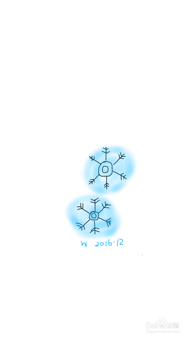 涂鸦系列之如何画雪花