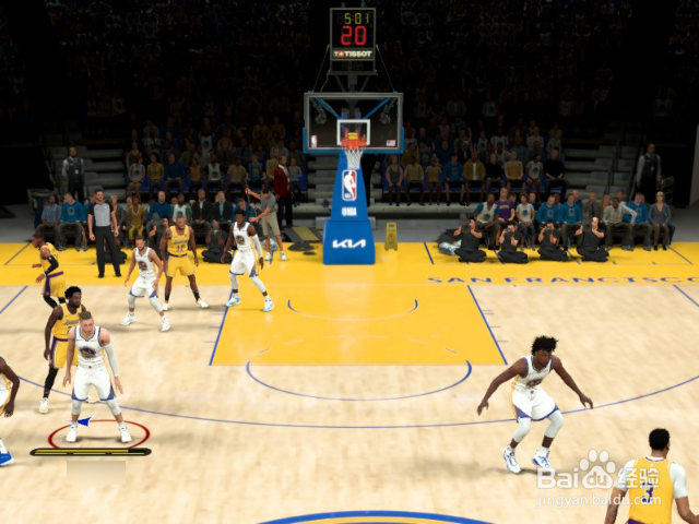 NBA2K23辉煌生涯怎么查看比赛技术统计