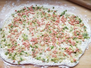 香葱火腿酥饼做法