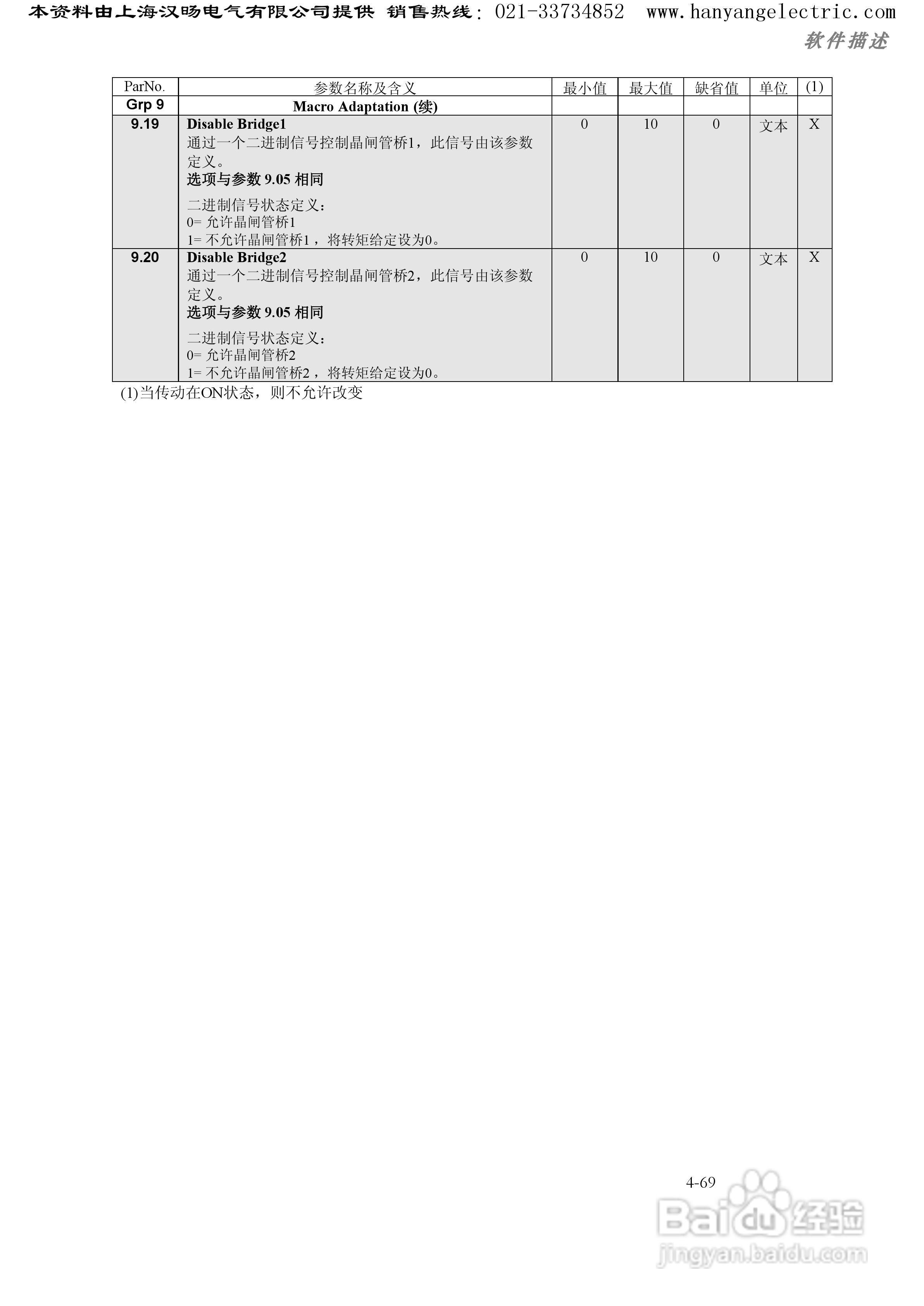 ABB DCS400直流调速器中文使用手册:[10]