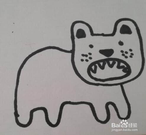 狮子的画法 狮子的简笔画