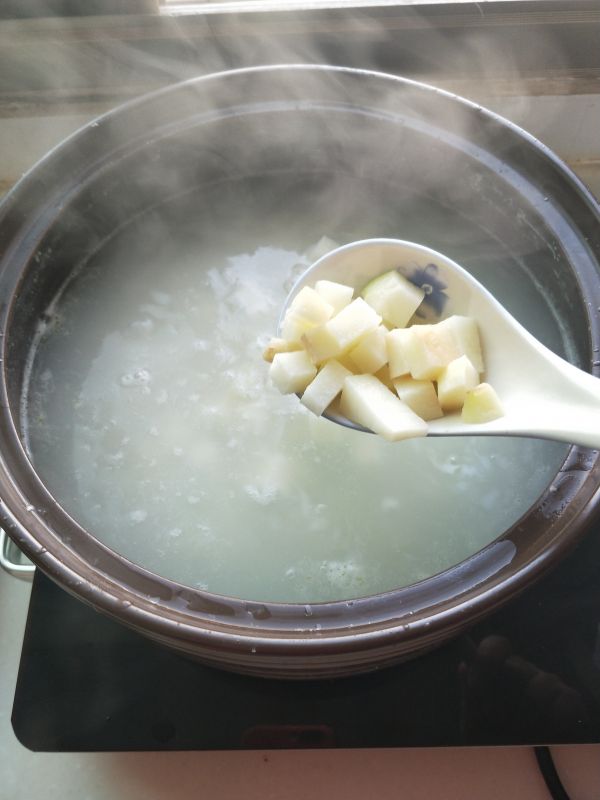 土豆大米粥、南瓜蜂蜜百合