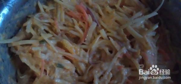 一步步做馋嘴的南瓜土豆饼