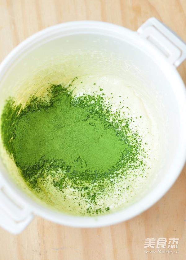 抹茶蜜豆磅蛋糕