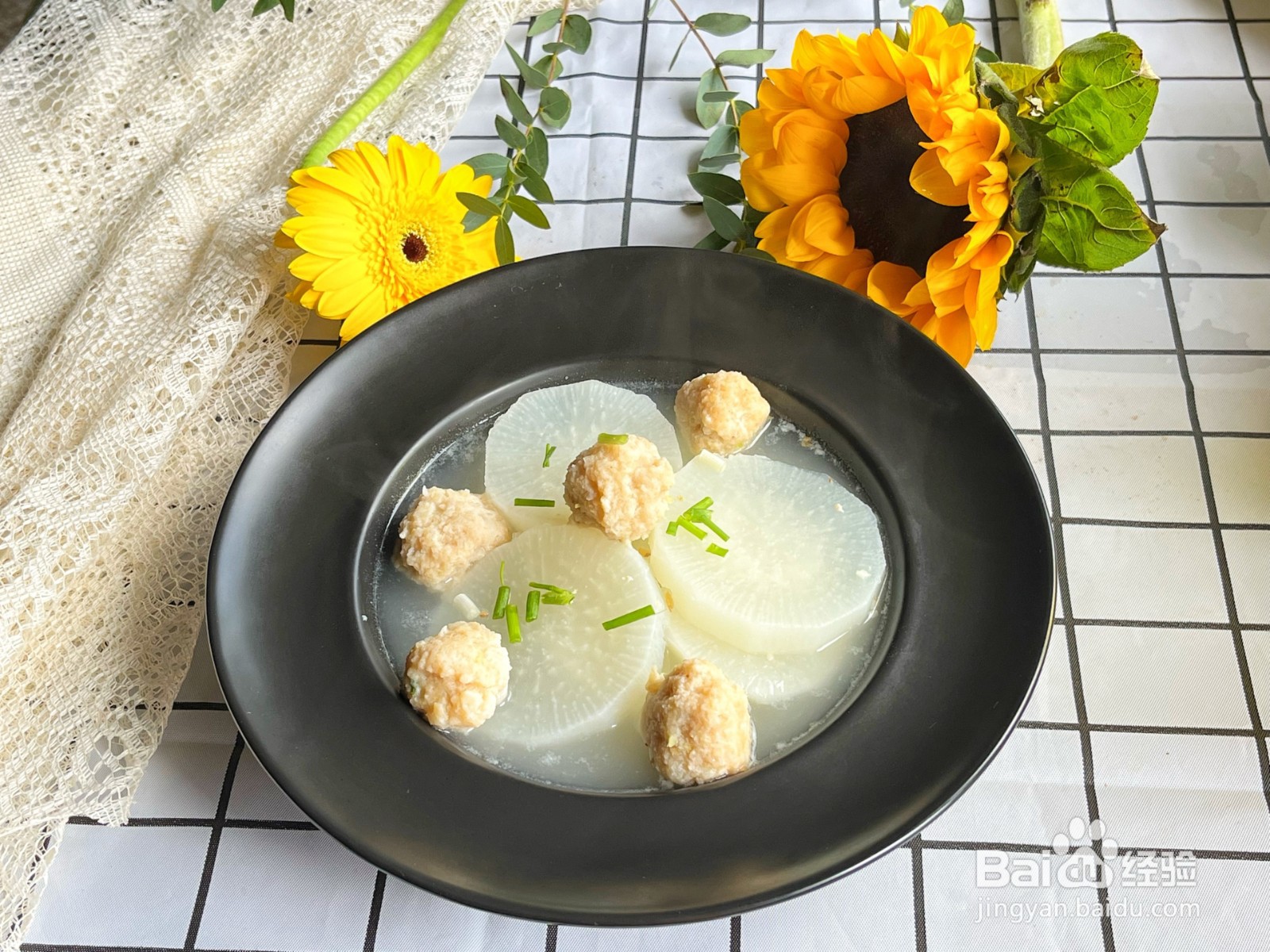 萝卜丸子汤怎么做