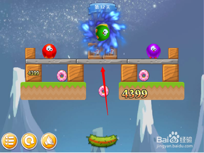 小游戏泡泡鸟历险记2第12关