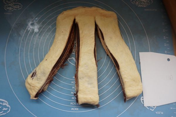 大理石豆沙吐司