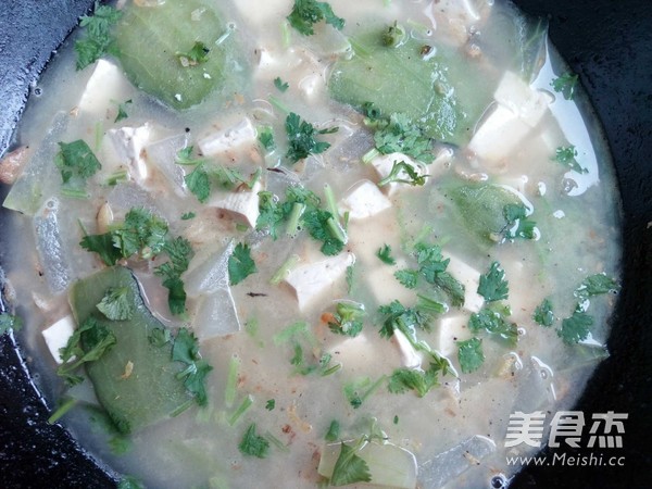 冬瓜豆腐虾皮汤