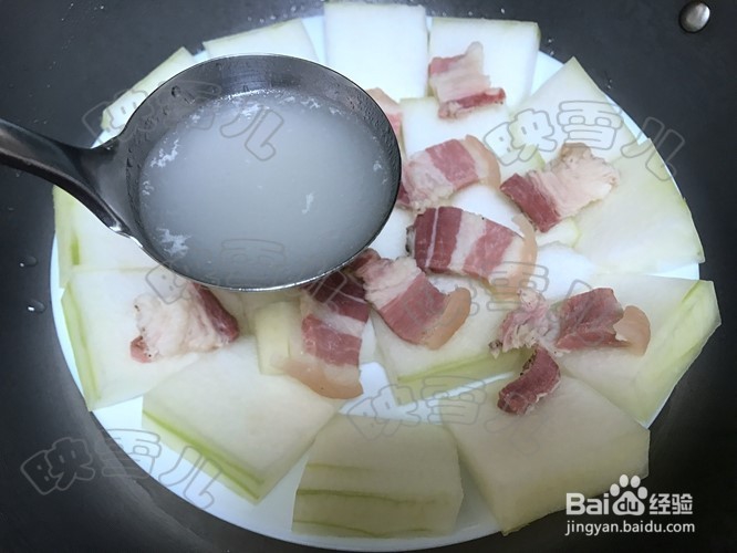 如何煮咸肉蒸冬瓜