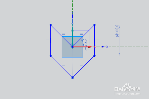 UG12.0练习三维建模一千一百零九简单拉伸