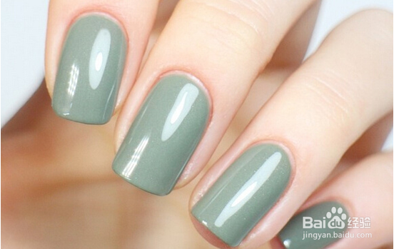 磨砂雪花美甲教程