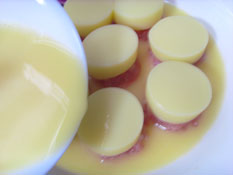 梅花苞已经爬满了枝头——创新版三色蛋饼