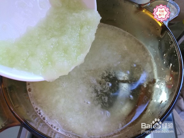 冬蓉鸡蛋羹做法教程