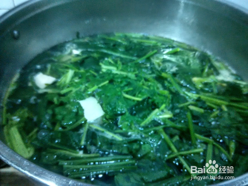居家之菠菜豆腐汤