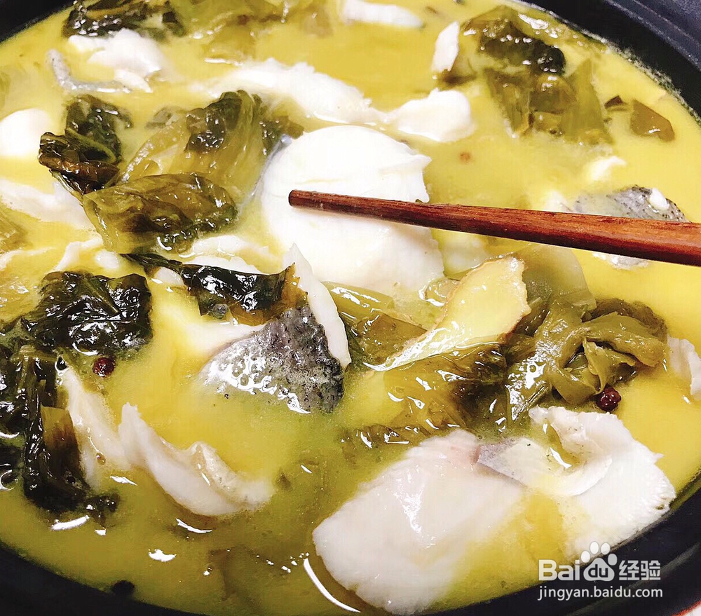 毫无压力做酸菜鱼