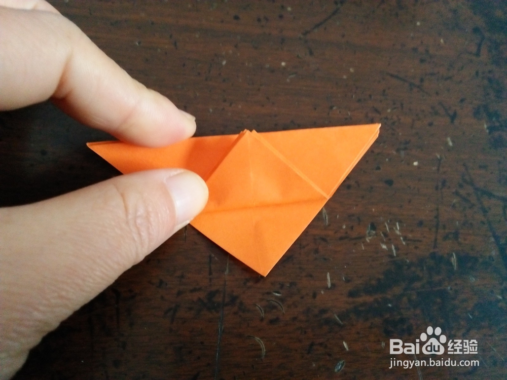 花草系列之十字形装饰花怎么折