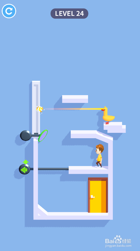 Run Away的LEVEL 24如何过关?