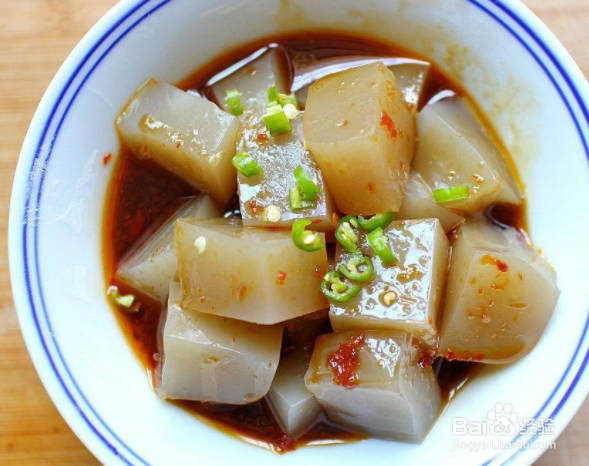 玉米淀粉做凉粉的步骤