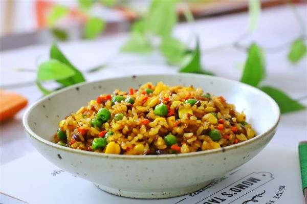 香菇时蔬糯米饭