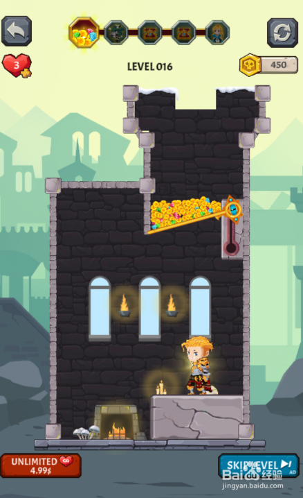 Smart Warrior的LEVEL 016如何过关