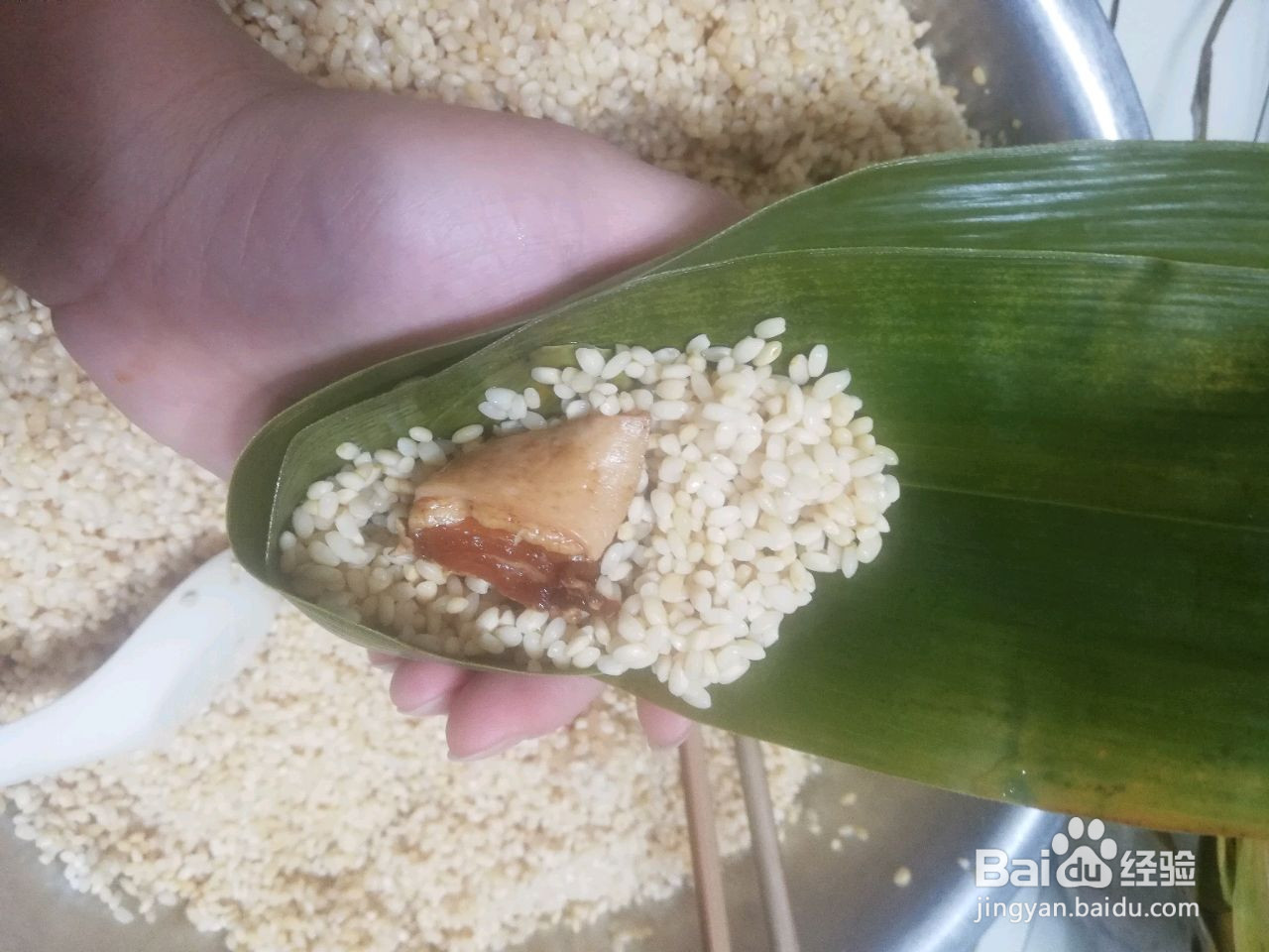 鲜肉粽的做法