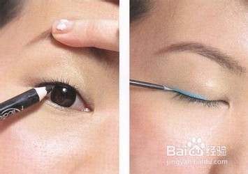 内双眼皮进阶的彩妆步骤
