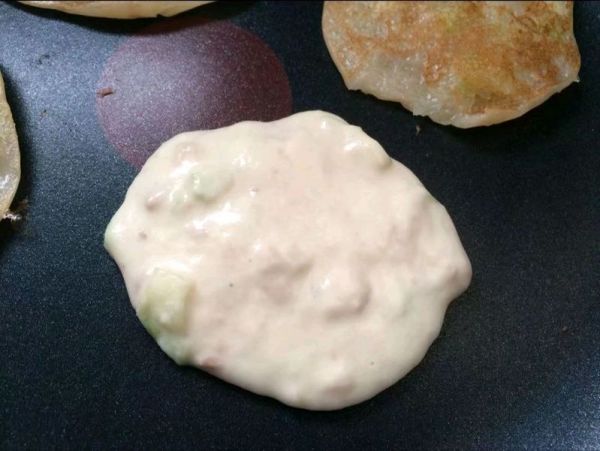 拆骨肉丝瓜甜饼