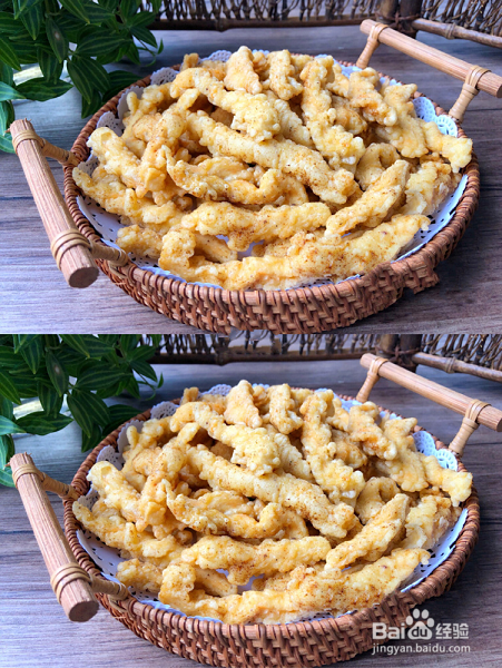 香酥鸡肉条的做法