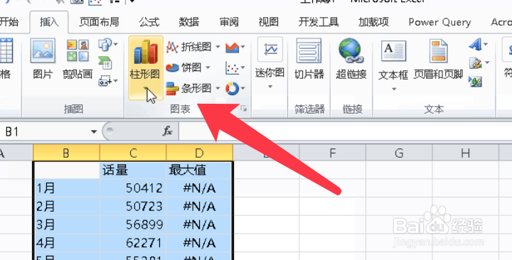 Excel如何让图表自动标识最大值