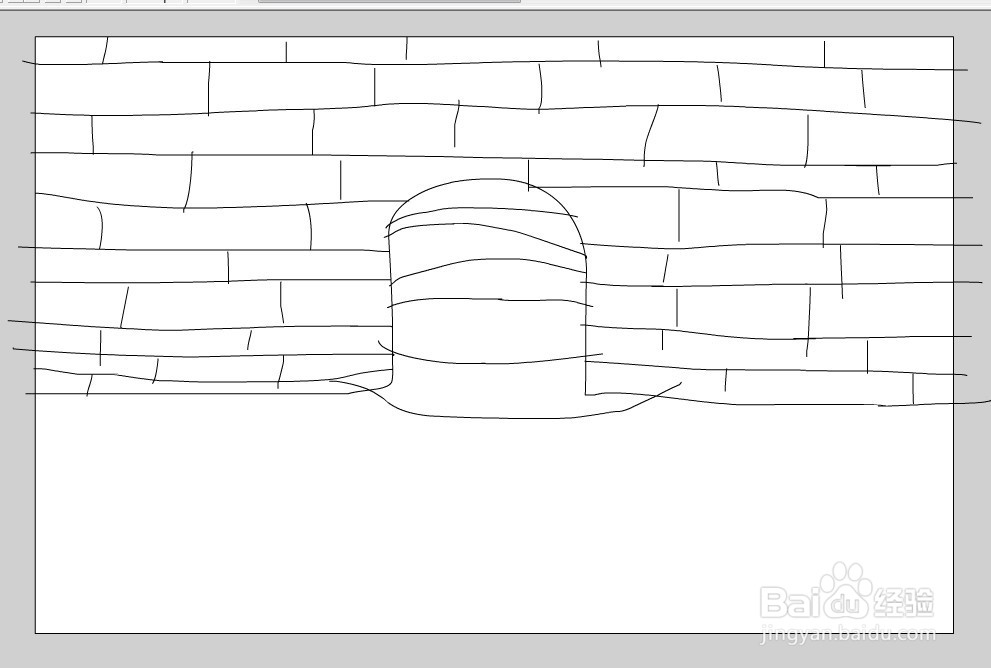 Flash绘制洞口的场景